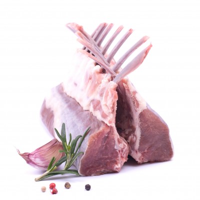 Frenched rack of lamb
