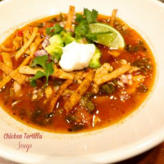 Chicken Tortilla Soup