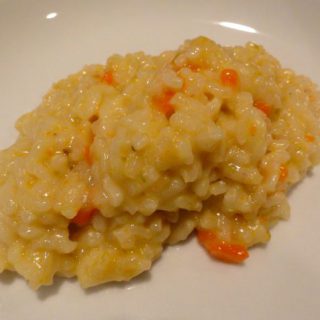 Carrot-Ginger Risotto a very ugly picture
