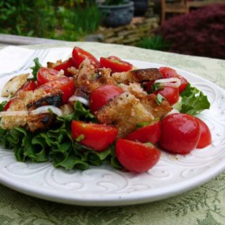 Grilled Tuscan Bread Salad