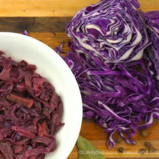 Sweet and Sour Red Cabbage