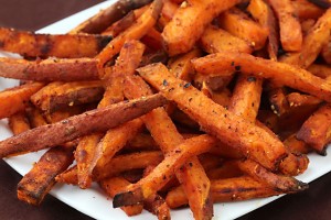 oven roasted sweet potato fries