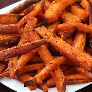 oven roasted sweet potato fries