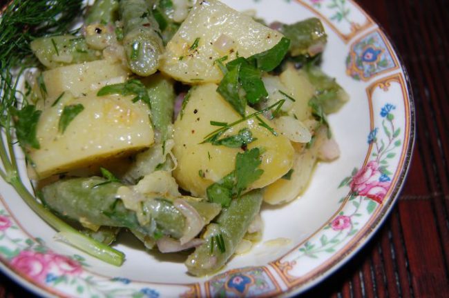 Yukon Gold with Green Beans Potato Salad