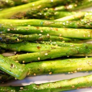 Grilled Sesame Asparagus