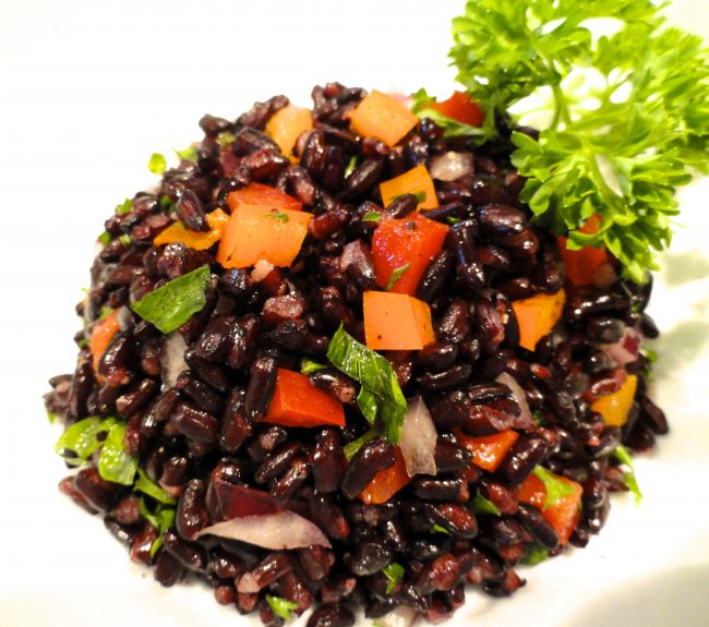 Forbidden Rice Salad LindySez Recipes