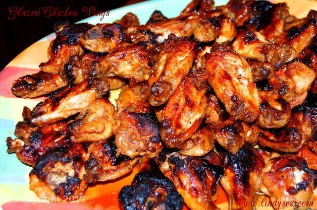 Glazed Chicken Wings