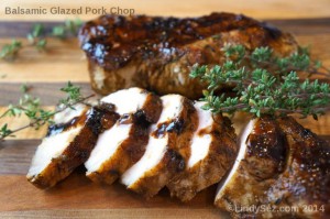 Balsamic Glazed Pork Chops