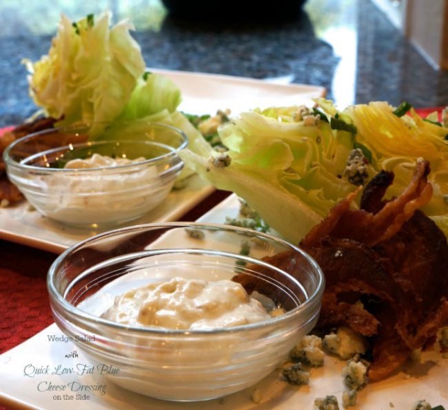 Quick Low-Fat Blue Cheese Dressing