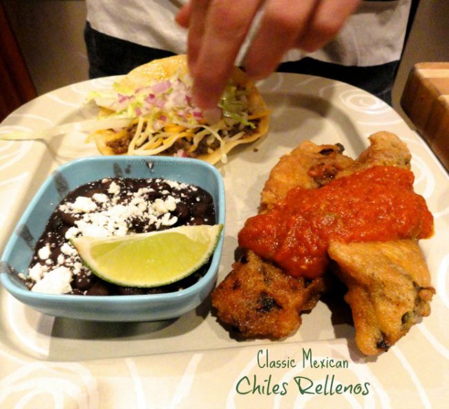 Classic Mexican Chile Rellenos