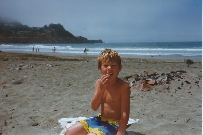 Trevor on the Beach in Pacifica