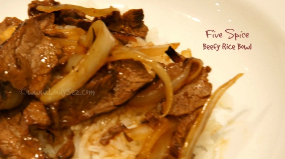 Five-Spice Beefy Rice Bowl