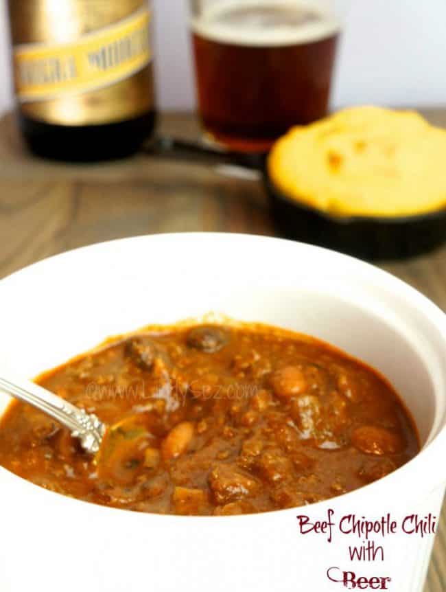 Beef Chipotle Chili with Beer
