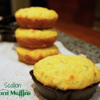Scallion Corn Muffins