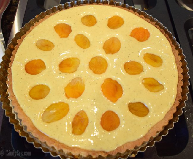 Apricot Almond and Brown Butter Tart