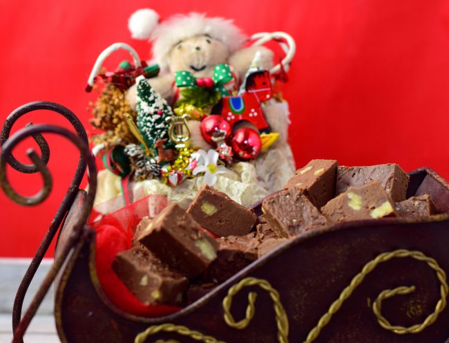 Nana B's Fudge Christmas fudge