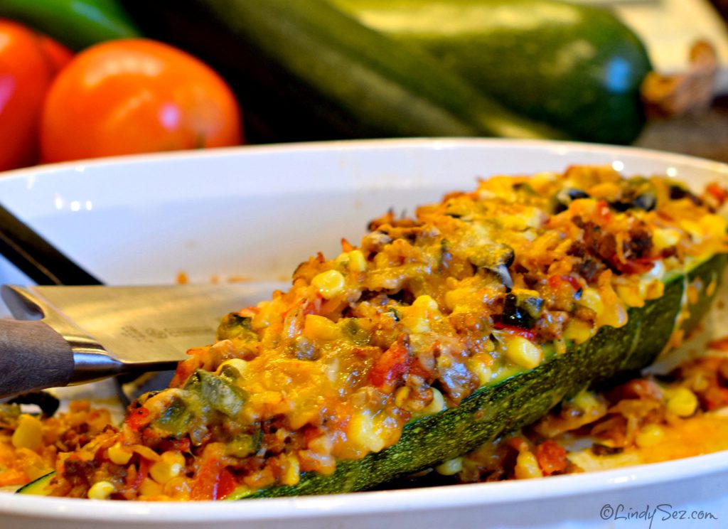 zucchini boats Mexican style
