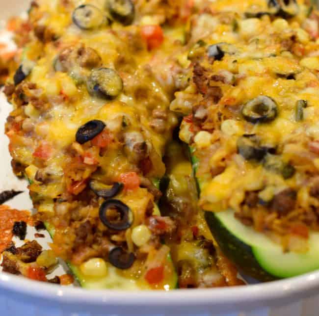 zucchini boats mexican style