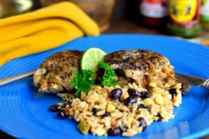 skillet mexican chicken and rice