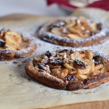 Pear Tart Puff Pastry Tart